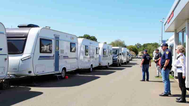 100% Free Safety Checks for Campers and Caravans This July, Concept art for illustrative purpose, tags: caravan - Monok